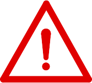 Red Danger Symbol